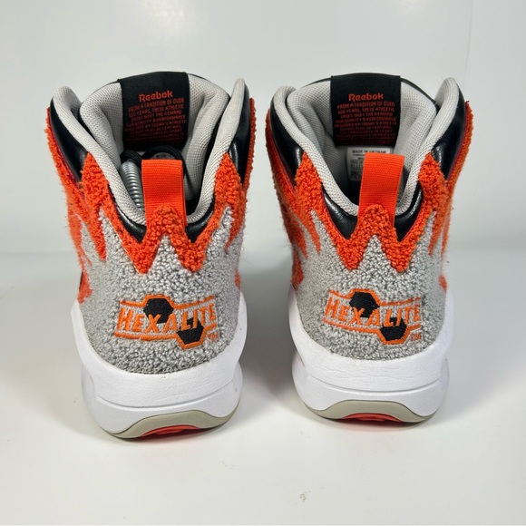 Reebok Blast 'Blood Orange' Basketball Sneakers Shoe  J92985; Men’s Size 8.5 EUC - Picture 10 of 16